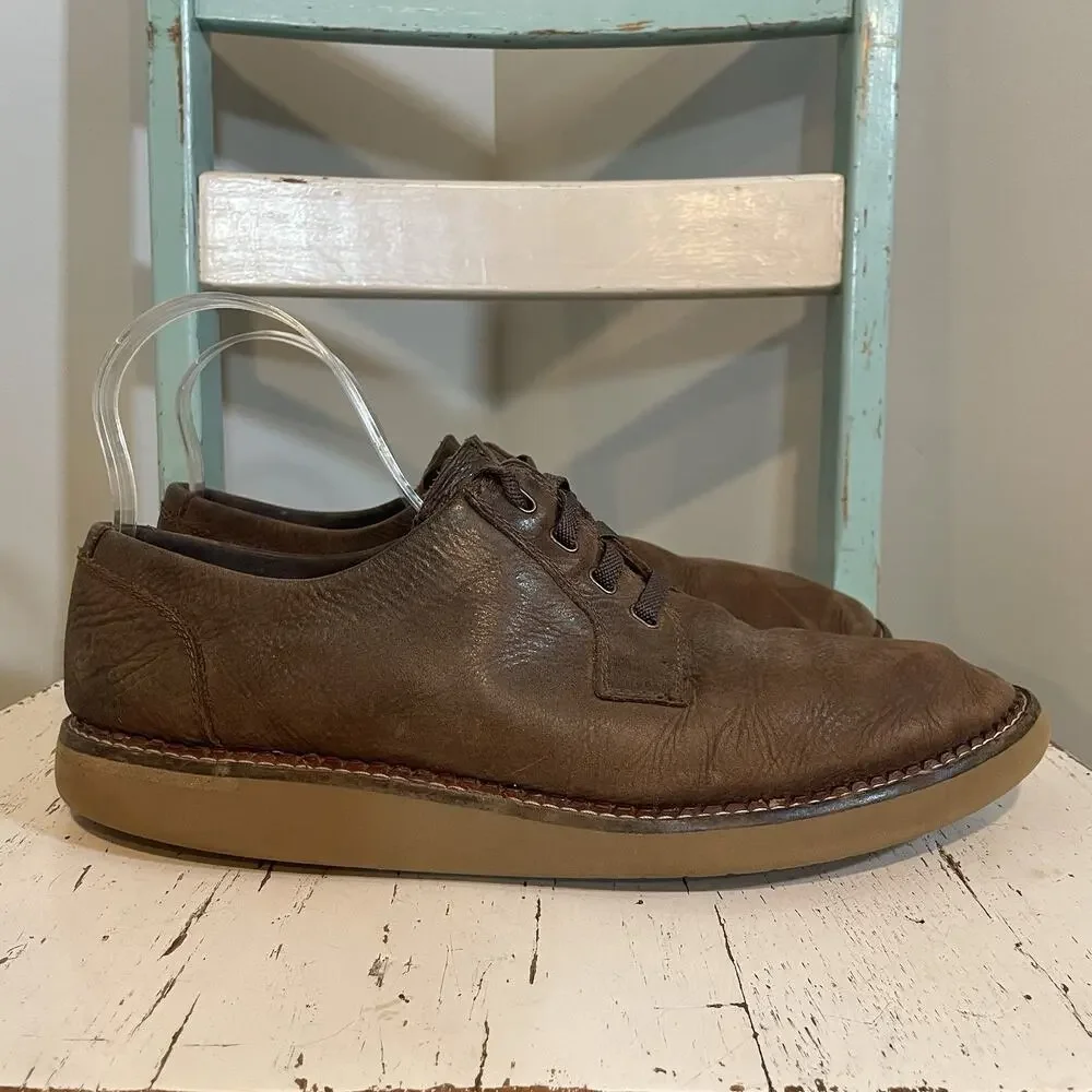 Sperry Top Sider Camden Oxford Brown Soft Leather‎ Mens 12 Lace Up Dress Shoes